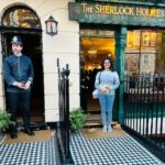 Priyanka Nair Instagram – Stepping into the world of Sherlock Holmes at 221B Baker Street – where every detail tells a story. 🕵️‍♀️🔎 #SherlockAdventures #LondonDiaries #priyankanair