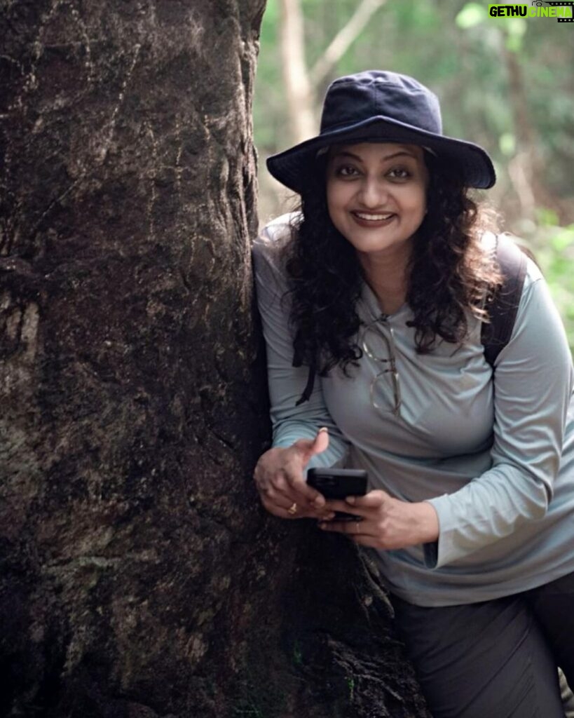 Priyanka Nair Instagram - Amongst the trees, finding solace in nature's whispers. 🌿 #ForestDreams #intothewoods #priyankanair