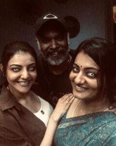 Priyanka Nair Instagram - Happy birthday to one of the coolest and nicest person I have ever met in my life @venkat_prabhu sir 😍🎂 #happybirthdayvenkatprabhu #tamilcinema #kajalagarwal #priyankanair