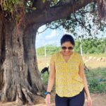 Priyanka Nalkari Instagram - #candidclick #peace #hyderabad #vacationmode #yellow #actresslife #priyankanalkari #greenery #naturephotography #naturelover #insta #instagram #instagood #instadaily