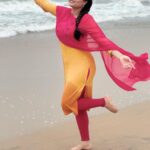 Priyanka Nalkari Instagram – #beach #poser #damayanthi #shooting #chennai #favorite #lemonyellow #peace #memyself #loveyourself #strongwomen #independent #actress