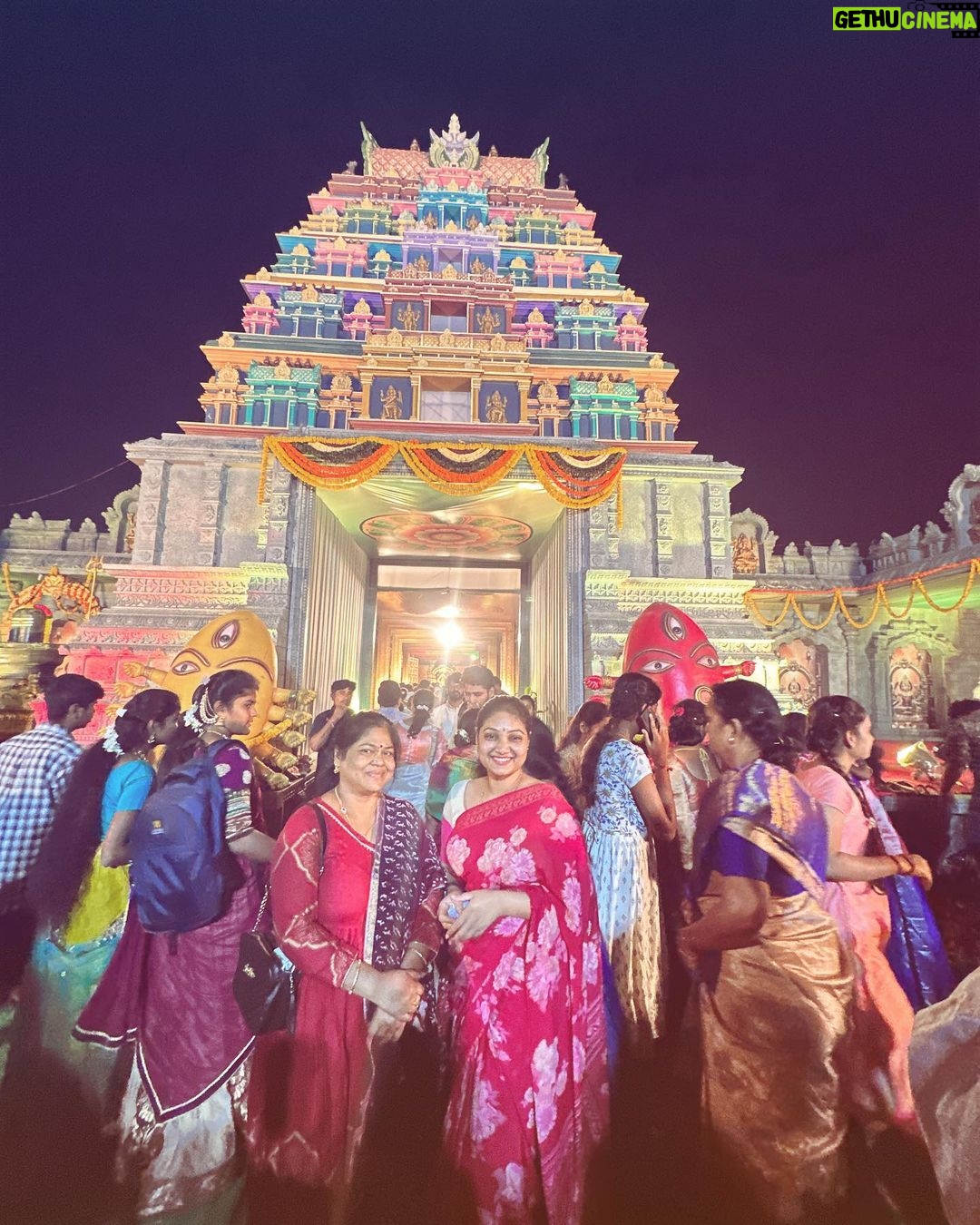 Priyanka Nalkari Instagram - #kotideepotsavam2023 #saree #lordshiva #ntrstadium #peace #prayers #strongwomen #bepositive #trustdprocess