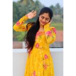 Priyankha Masthani Instagram - Radiating happiness under the sun ☀️ Outfit:- @tarika_designer Omalur, Salem district.