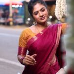 Priyankha Masthani Instagram - வெள்ளம் மன்மத வெள்ளம்… சிறு விாிசல் கண்டது உள்ளம்… Makeover:- @rashi__makeupartist Outfit:- @the_apparelstores Vc:- @abi_the_camera_girl Omalur, Salem district.