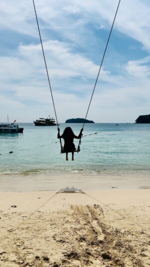 Pupul Bhuyan Instagram - “Where every swing tells a tale of the one that got away. 🌊 #SwingReelChronicles”
.
.
.
.
.
#island #islandhopping #phuquoc #vietnam #travelreels