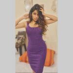 Purneima Day Instagram - " A little contour and confidence. " 💜 . #purple #purniemaadey #mumbai In your HeaRt..<3 :)
