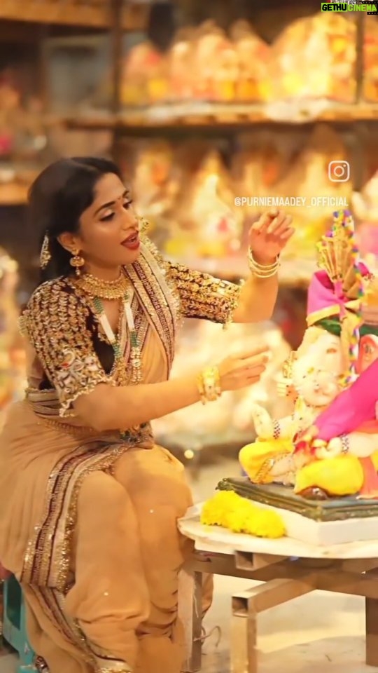 Purneima Day Instagram - गणेश चतुर्थी च्या तुम्हा सर्वांना हार्दिक शुभेच्छा ✨️🤗🙏🏻 . #ganeshchaturthi #ganeshchaturthi2023 #Ganeshostav #purnima #purniemaadey