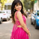 Purneima Day Instagram - It was worth spending 2 hours to get dolled up for 'Dhinchak Diwali 2023' @star_pravah 💓 . Beautiful Lehenga by @aakriti_by_nandita Makeup : @thearchanamakeovers Hair : @reetika_makeovers Jewellery @akshat_jewellery Captured by @aartilokhandeofficial Kalidas Auditorium