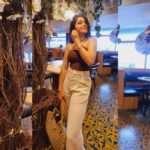 Purneima Day Instagram - This cupid also no 🙈🤎 . @origami_manerbio 👗 @zara #purniemaadey Origami- Japanese And Korean Restaurant