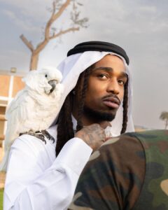 Quavo Instagram - If I’m in the jungle and ain’t got a coat 🧥 I bet I come out wit a mink! 📷 @afterdark.digital