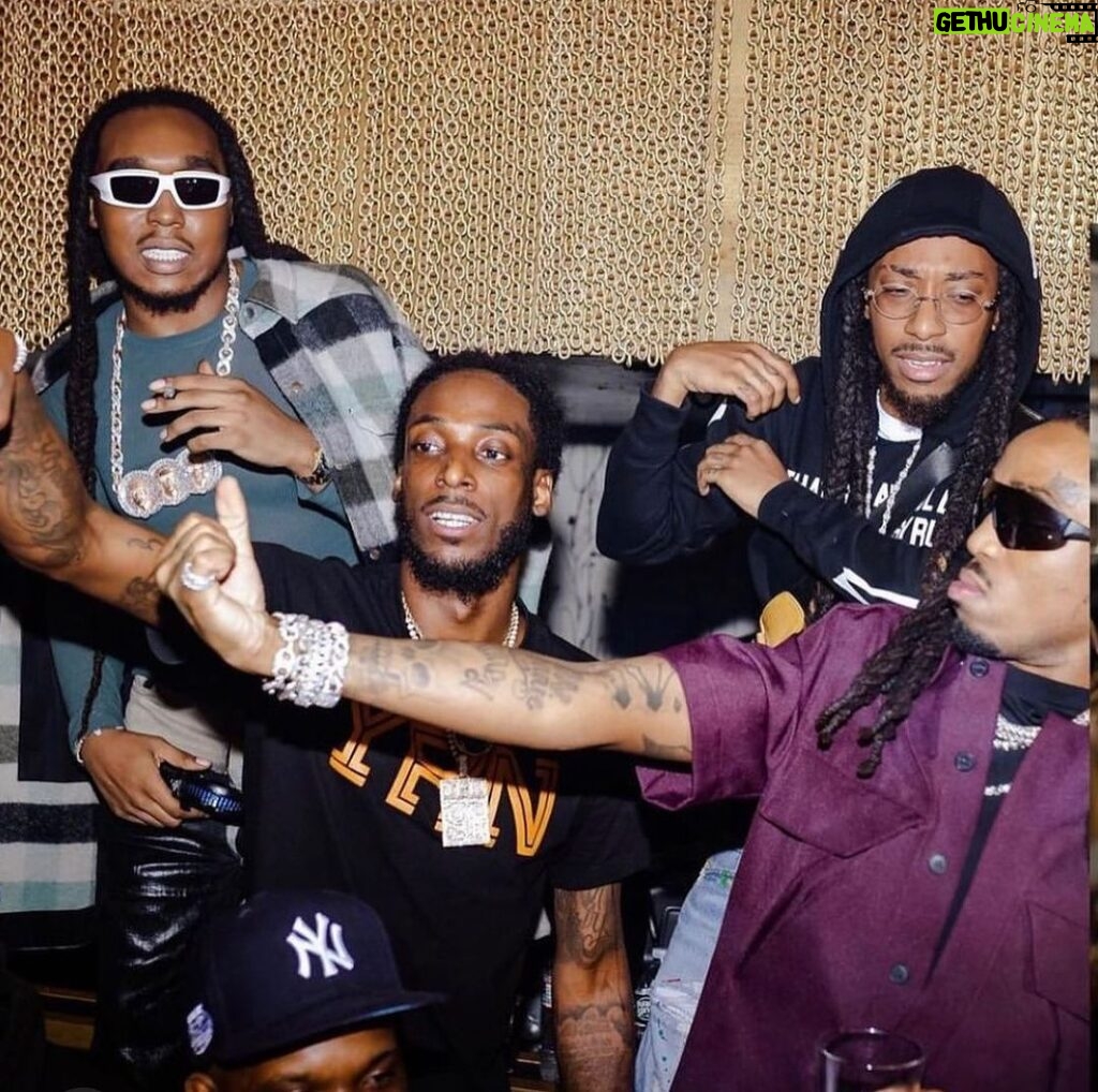 Quavo Instagram - 2k24 Started off the right way @migodomingo Happy bday bro NEVER SWITCHED NEVER WILL We don’t drive nomo twin rocket 🚀 got the wheel! WE GONE Yall Go fuck wit my boy P!! HBD 🎁