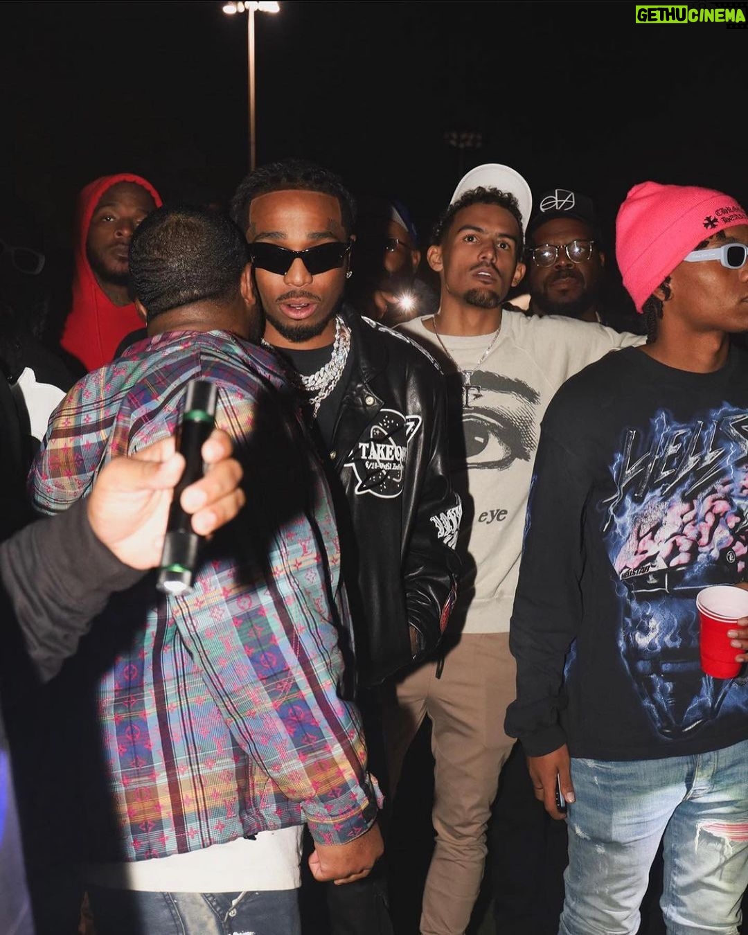 Quavo Instagram - Clark Atlanta Homecoming Went Bar for Bar! 🚀 @cau1988 #LLT brought out @meekmill