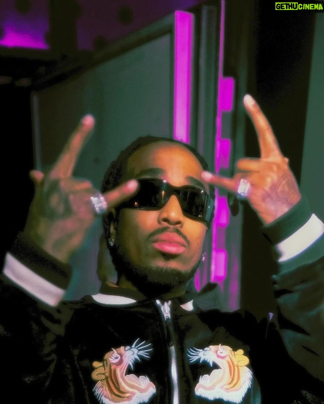 Quavo Instagram - Nawf to Paris we gon link again we global 🚀🌎
