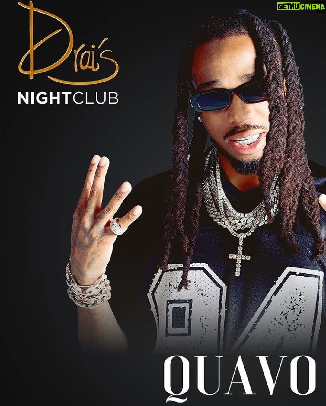 Quavo Instagram - RIOT in the 👁️ of the storm Nd meet me in Vegas @draislv This SATURDAY!!! #LongLiveTheRocket