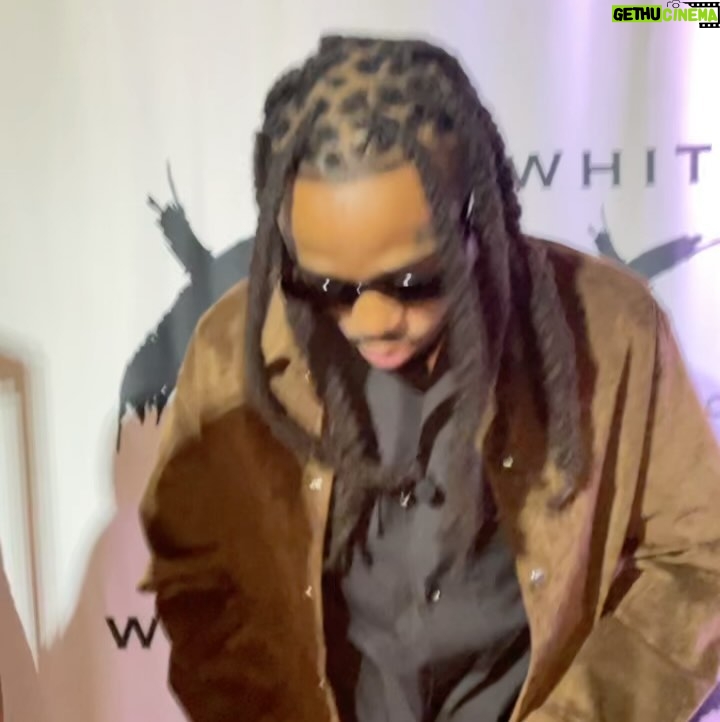 Quavo Instagram - Taking cognac to a new level with White X Pop bottles like a Huncho and always remember ❎ Marks the Spot! #WhiteXcognac #Whitexcognacpartner #ad21+
