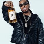 Quavo Instagram - Taking cognac to a new level with White X Pop bottles like a Huncho and always remember ❎ Marks the Spot! #WhiteXcognac #Whitexcognacpartner #ad21+