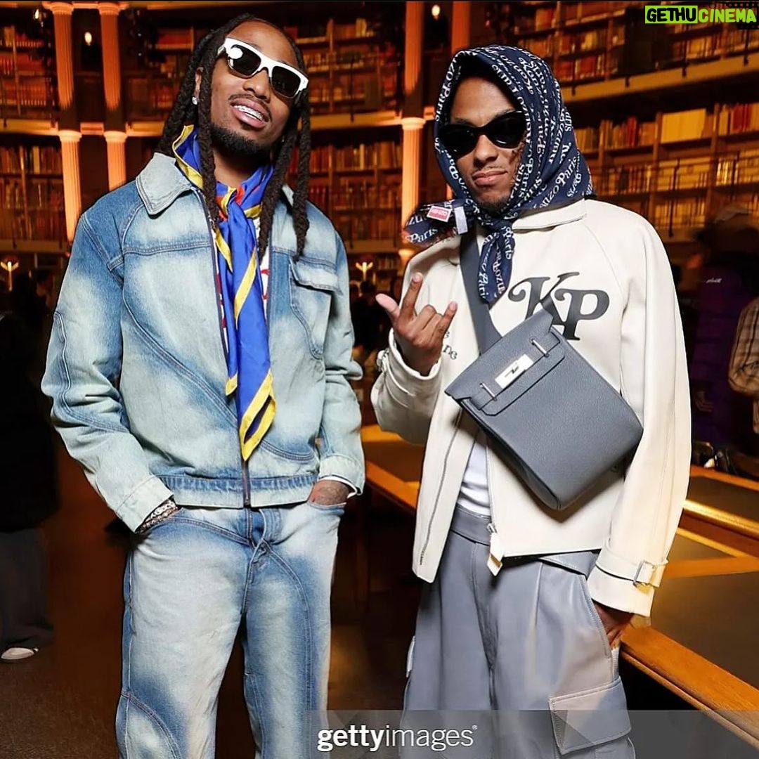 Quavo Instagram - Just got back from Paris now they always saying Oui