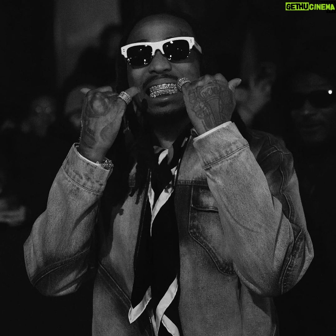 Quavo Instagram - Just got back from Paris now they always saying Oui