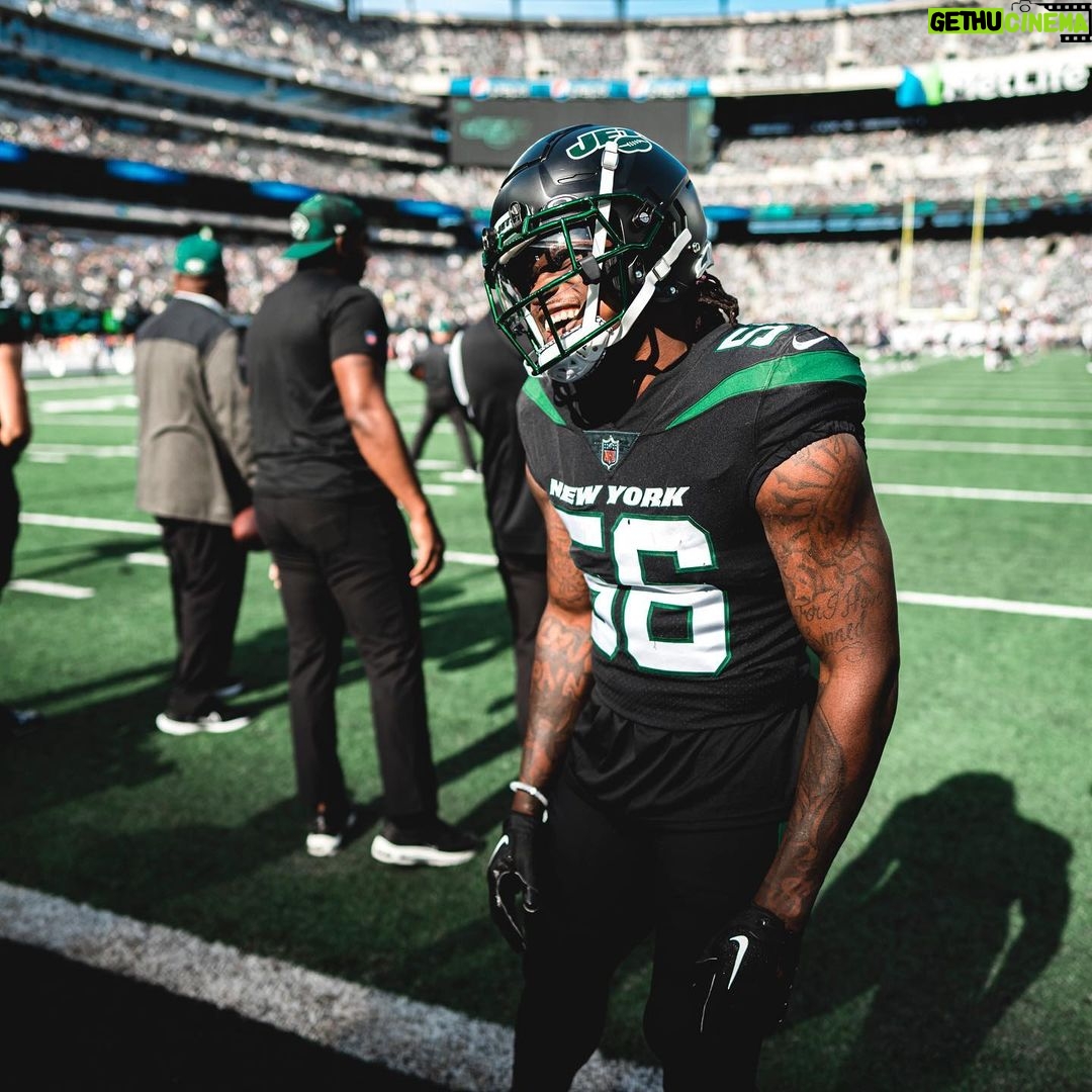 Quincy Williams Instagram - 🖤🏴🕷 MetLife Stadium