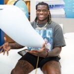 Quincy Williams Instagram - Shoutout to the team at @casper The Mall at Short Hills for helping me pick out the best products! I have been getting elite sleep these days thanks to my new Hybrid Pillows with Snow technology and Snow Mattress! #gifted #fortheloveofsleep