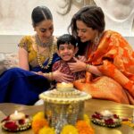 Raai Laxmi Instagram - 💙🧿🧡 Love , light , happiness 💞🧿