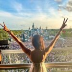 Raai Laxmi Instagram - Happy happy goodbye 2023 🙏💫 Welcome #2024 surprise me what u have in store 🥰❤️ Happy New Year my lovely people wish u the best year ahead with loads of love , wealth , health and unlimited happiness cheers to 2024 💫🧿❤️ lots of love to all ❤️🧿🙏
