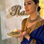 Raai Laxmi Instagram - Happy Diwali Lovely people 🪔💥 Let the light of clarity,joy and aliveness shine bright in your life 💫❤️love and light 🪔God Bless u all 🫶❤️🪔🧿