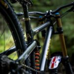 Rachel Atherton Instagram - Stealth Mode 🥷Engaged! Black & Gold, baby 🖤 HOW sick does this look?! To see the anodised gold A on this bike means so much🖤 thank you crew @athertonbikes, all of you, @athertonracing for doing this 🖤🖤🖤 🥷 My first “colour” on an atherton bike & we went gold 👌 we pour all the energy of our small team into actually making these bikes for customers & us racers, and making them damn good! so colour has taken a back seat for the first few years, this means a lot 🖤😮‍💨💪 @nathhughesphoto UCI World Championships