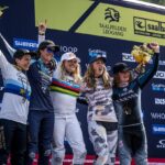 Rachel Atherton Instagram – Adrenaline!! I am here for you!! 😂😂 Back to Back wins for @athertonbikes 🔥😮‍💨

The moment your teammate wins the Elite Mens World Cup on your own named bike brand 🤯🤩😂😂

When @andreas.kolb66 won in Leogang, I was buzzing my tits off!!
 I went pretty mental, I felt so wired I just wanted to fight someone 😂😂 

 it felt INCREDIBLE thinking back to the team at home @athertonbikes how god damn hard they have worked the last 4 years… 

incredible team, incredible bike & there’s still more to come for @athertonbikes ❤️❤️😜

Come see the bikes at Fort William & grab some merch 💪🔥 

@nathhughesphoto