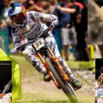 Rachel Atherton Instagram - This day Still feels like a dream! ⭐️❤️🥇 feeding arna in that champagne haze felt like magic ⭐️ I don’t even know how it happened 🥇 Im beyond grateful to @dan_atherton for making us start @dyfibikepark ❤️ Living there & riding there every weekend has done me so much good… when arna was a little baby, it was my lifeline , walking down there with her asleep in the sling, for a coffee & lunch, knowing it would be full of my family & friends & like minded bikers… it really saved me in so many ways from that loneliness you feel as a new mum… And then as I started riding, @dyfibikepark offered me everything I needed, a safe place to be with my baby girl with my mum or olly chilling with her, with no judgment, I remember breastfeeding in the cafe & all these young lads like “ok cool, no big deal” A perfect place to just ride & have so much fun & forget your fears…. & before I knew it I was back lapping the big tracks & sending the gnar, & then more recently I’ve been back taking it seriously as I aimed for this race, banging out full times runs & feeling the race joy come back ❤️❤️⭐️⭐️❤️❤️ I feel so ridiculously grateful for last weekend, thanks everyone ❤️ @svenmartinphoto