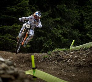 Rachel Atherton Instagram - Wow, P.2 in Qualifying! 
I did not expect that at all! 😱
I have been honest on here talking about how I have been struggling this week & how it all feels just so hard! 
I promise I WAS being honest! 
I feel a bit stupid to of been talking about how hard it’s been and then go into 2nd place 😂 even tho it’s just quailes & doesn’t mean anything! 

feeling awful in practice is a real thing, and maybe most of us racers felt shit in practice 😂

it takes a long time to learn the track, get confidant, set your bike up, and it’s a whole different game riding here on this track compared to riding at home where you’re super comfortable and you know the lines inside out! I felt annoyed I couldn’t ride like I do at home

I had absolutely no idea where I might finish, so I knew I had to have a good run to qualify…

Race runs are always so different & I guess I forgot that a little bit, I forgot that warming up properly, getting in the zone, sinking 2 Redbull’s , going thru the track in your head, the whole routine… 

All that preparation sets you up much better for a full run, whereas in practice you do a short warm up and then go for it, 
You’re not as focussed & stopping lots & it’s super hard to imagine being able to do a full run when you’re that fatigued!! 

Anyway, I’m pretty stoked & even more nervous 😂 
Just wanted to give a bit more insight as i feel like a twat for moaning so much on here then I go and get 2nd in qualifying but… 
Pretty sure I’ll get smoked tomorrow but I don’t mind! 

 We have 2 more races to go tomorrow! 
New format means semi finals, and then finals, so 2 more race runs & that’s pretty scary for the body to manage! 

I honestly don’t really mind anymore what happens, I’m just stoked to have had a good run , really happy to have done a full run & ride good, &I’m  happy to be here :-) 

Teammates killing it too @andreas.kolb66 in 1ST @charlie_hatton1 8th 🔥🔥🔥
@athertonracing @conti_mtb 

❤️⭐️❤️⭐️❤️