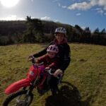 Rachel Atherton Instagram - Special times ✊ She loves anything with wheels so much! 🥰 🙏🏽 it’s so awesome sharing our hobbies with arna, what a dream ❤️🌙🐣 @gopro @goprouk