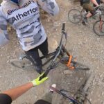 Rachel Atherton Instagram - So much Banter 😂 @dan_atherton towing me down Race Track ❤️🏁 @brendog1 Content creator 👌 Another Go-y lap from yesterday, I ride dyfi @dyfibikepark allllll the time , every week, but it still kicks my ass & I love it so much!! 👌👌👌 🏁🏁🏁
