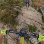 Rachel Atherton Instagram – TRIPLE BLCK!!🏴‍☠️ Haha took @brendog1 for his first run down “Slab Track” & I haven’t ridden it for a year, wow it’s gotten way gnarlier!! 😂😮‍💨👌👌 @dan_atherton what a place you’ve built 😘😘 @dyfibikepark 
@gopro #gopromax 
It’s always Such a sick say when the homies from the south come north!
@damien_tutton @lauriearthur @lewis_ranger 🏴‍☠️