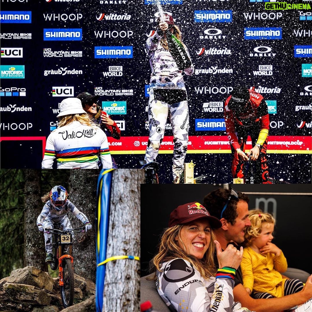 Rachel Atherton - 12.8K Likes - This day Still feels like a dream! ⭐️❤️🥇 feeding arna in that champagne haze felt like magic ⭐️
I don’t even know how it happened 🥇
Im beyond grateful to @dan_atherton for making us start @dyfibikepark ❤️ Living there & riding there every weekend has done me so much good… when arna was a little baby, it was my lifeline , walking down there with her asleep in the sling, for a coffee & lunch, knowing it would be full of my family & friends & like minded bikers… it really saved me in so many ways from that loneliness you feel as a new mum…
And then as I started riding, @dyfibikepark offered me everything I needed, a safe place to be with my baby girl with my mum or olly chilling with her, with no judgment,
I remember breastfeeding in the cafe & all these young lads like “ok cool, no big deal”
A perfect place to just ride & have so much fun & forget your fears….
& before I knew it I was back lapping the big tracks & sending the gnar, & then more recently I’ve been back taking it seriously as I aimed for this race, banging out full times runs & feeling the race joy come back
❤️❤️⭐️⭐️❤️❤️
I feel so ridiculously grateful for last weekend, thanks everyone ❤️
@svenmartinphoto