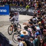 Rachel Atherton Instagram - 🤯40th World Cup win baby! What the actual heck!!!! Feels so surreal, it just won’t sink in, it feels like a dream! ⭐️❤️⭐️❤️⭐️❤️ Such a Massive team effort to make this race, let alone to win! Thanks to everyone for helping me @athertonracing @ mum @alanmilway @athertonbikes @conti_mtb @redbull #mumsrule #40 #ucimtbworldcup @nathhughesphoto photos