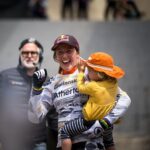 Rachel Atherton Instagram - 🤯40th World Cup win baby! What the actual heck!!!! Feels so surreal, it just won’t sink in, it feels like a dream! ⭐️❤️⭐️❤️⭐️❤️ Such a Massive team effort to make this race, let alone to win! Thanks to everyone for helping me @athertonracing @ mum @alanmilway @athertonbikes @conti_mtb @redbull #mumsrule #40 #ucimtbworldcup @nathhughesphoto photos