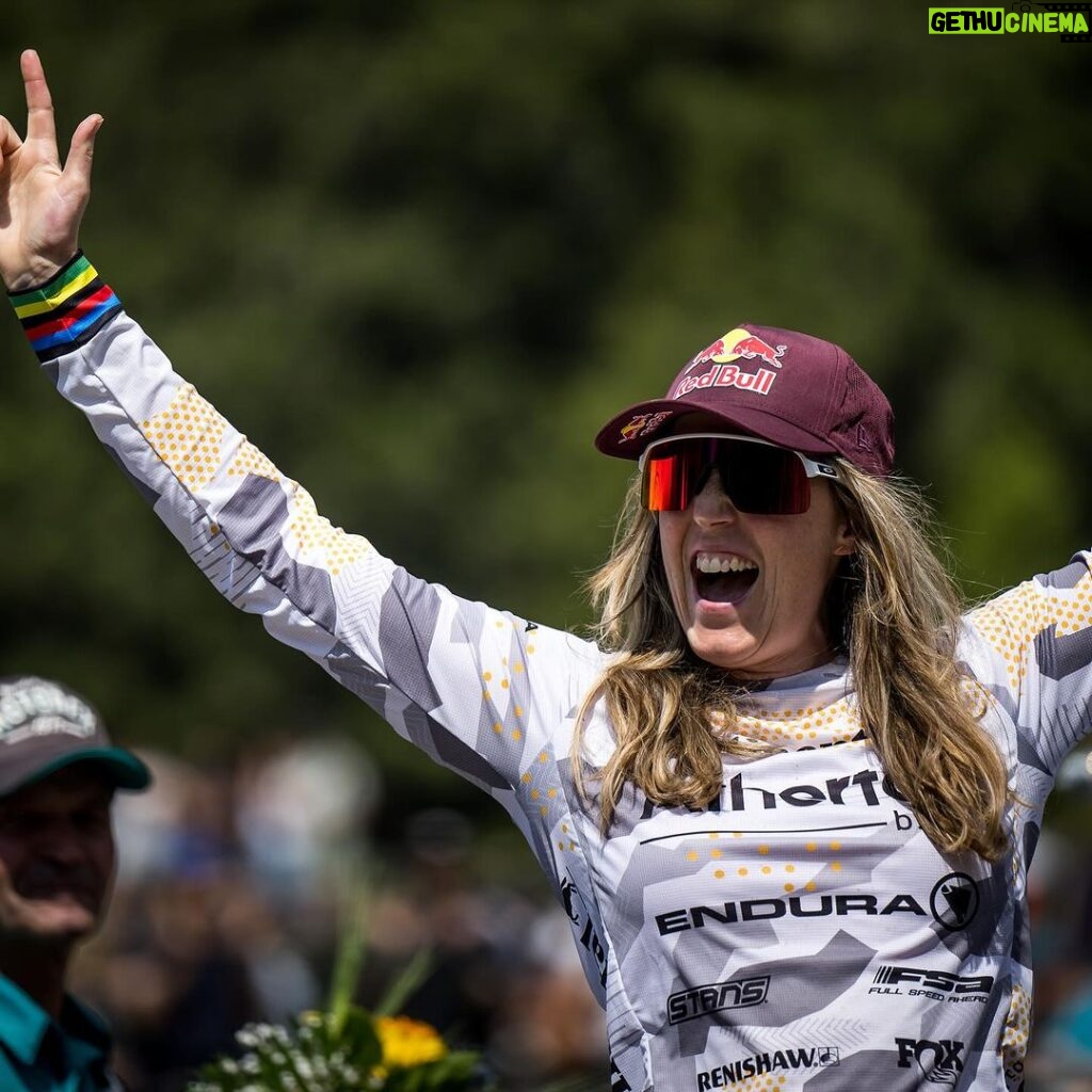 Rachel Atherton Instagram - Rachel Atherton embodies "Built Different" Rachel is the most awarded British mountain biker in the sport's history, the "Fastest Mum in the World", with achievements including mountain biking’s first-ever “Perfect Season” with 7 out of 7 wins in the World Cup rounds and the World Championships. 🏆 A historic 14 wins in a row 🏆 Six times Downhill World Champion 🏆 Six times Downhill World Cup Overall Champion 🏆 Twice European Champion 🏆 40 World Cups 🏆 10 UK National Titles Most recently, Rach has brought a new perspective on what it means to be strong. After four years away from the racetrack, she returned to Lenzerheide in 2023 to secure her 40th World Cup win - while still breastfeeding her daughter Arna. #athertonbikes #Rachelatherton #BuiltDifferent Dyfi Bike Park