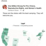 Rachel Nichols Instagram - I’m proud to live IN a State and be FROM a State that doesn’t want to infringe on a woman’s right to choose. My body, my choice. #MindYourOwnUterus. #ProRoe
