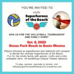 Rachel Nichols Instagram - Come join @lollipoptheater, me and many others for a fun day at the beach supporting a wonderful organization! To play, sponsor, spectate or donate, please click the link in my bio. Any and all forms of participation are encouraged and welcomed. I hope to see you soon!
