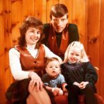Rachel Nichols Instagram – In case you were wondering what “professional family photos” looked like in Maine in the 80s…here ya go! Happy Saturday night! Nothing beats his-and-hers matching leather vests, am I right?

@hunterjamesnick