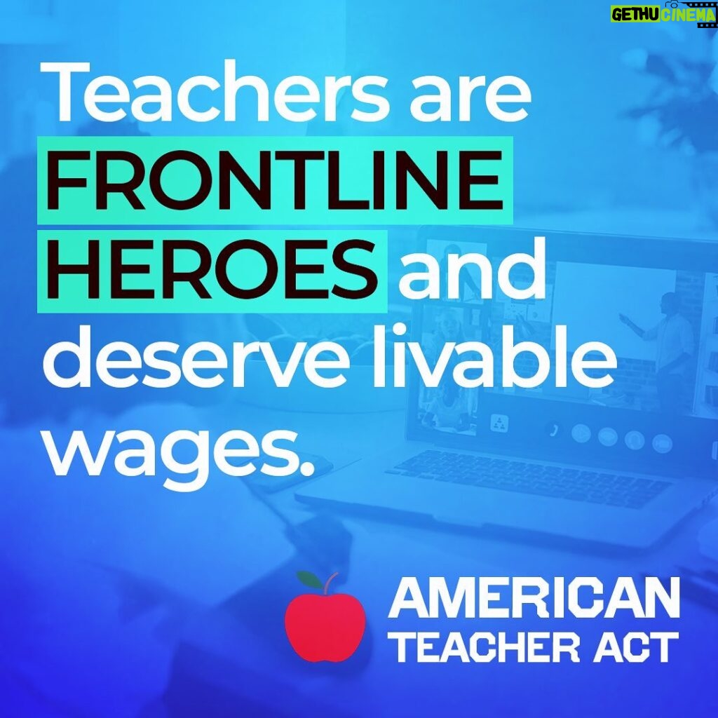 Rachel Nichols Instagram - My father was a teacher. Many of my friends are teachers. Our teachers, tirelessly shaping the young minds of our nation, deserve better. Thank you @nicholasferroni for being such a warrior in pushing forward movements that will help, nurture and support all teachers! ❤️.