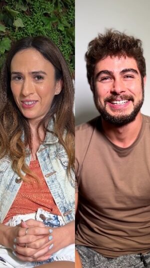 Rafael Vitti Instagram - #BASTIDORES 🤳 Eles são demais! 🗣️ Invadimos as gravações de #TerraEPaixão, a primeira novela em que @tatawerneck e @rafaavitti atuam juntos, para saber como é contracenarem um com o outro. Será que esse casalzão deu as mesmas respostas para as nossas perguntas? ❤️😂