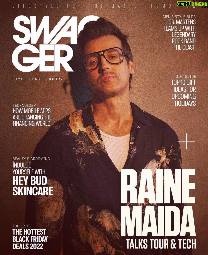Raine Maida Instagram - Big thanks to everyone @swaggermag and the talented @kristenanzelc @somethingbliss & @_jaredleckie @herscu Always hyped to discuss intersection btwn music/tech/art. Joe Strummer said it..”Future is Unwritten” CALLING ALL CREATORS/ARTISTS 🚀LFGGG!!! @drropsapp @sing_collective Hit me up. We’re changing the game. Time to get yours. Los Angeles, California