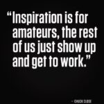 Raine Maida Instagram – A lot of truth in this quote from Chuck Close. naive to sit around & wait thinking “inspiration“ is inevitable & deserved. Art is rarely divine. Doing the work. the process doesn’t feel as romantic as being a vessel but 99x out of 100x it’s facts.  count on one hand songs that feel like they were channeled through me compared to the body of work with OLP, my solo albums & MoonVsSun . born through the process. Process isn’t beautiful. Ugly. Unromantic. dirty. Experimenting , failing , feeling worthless, lonely, but suddenly tapping into something inspired deep in the process. Those moments are art. imo. A piece of clay won’t turn into a beautiful  sculpture on its own. can’t will it’s form. gotta get in there & mold it. Break it down . Throw against the wall & reform it until it takes the shape of something inspired. Hands dirty. Doing the work. Magic waiting to be discovered. Never owed but earned. Los Angeles, California