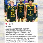 Raine Maida Instagram – @comptonmagic 16U went undefeated this weekend at Braggin Rights in Vegas. Those boys compete. Hard. 
Appreciate the whole Magic fam! Like no other in the game.  #thejourneyisthedestination Las Vegas, Nevada