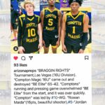 Raine Maida Instagram - @comptonmagic 16U went undefeated this weekend at Braggin Rights in Vegas. Those boys compete. Hard. Appreciate the whole Magic fam! Like no other in the game. #thejourneyisthedestination Las Vegas, Nevada