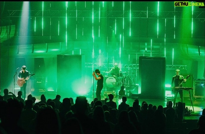 Raine Maida Instagram - #thewonderfuture wrapped in beautiful Montreal last night. Some memories @here. Our most ambitious tour. Ever. Holograms. Singularity. Virtual life collabs on stage. American inventor/futurist Ray Kurzweil’s positive predictions on the future. In a time where dividing us is the message. Hate is what sells we tried for hope. A glimpse into the future which is unwritten but brightly lit. To Eveyone behind the scenes that worked tirelessly. Thank you. To the fans.I. Am. Humbled. Your dedication to this band is not lost on me. ♥️🖤 📸 @lindseyblane Toronto, Ontario