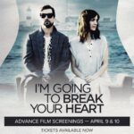 Raine Maida Instagram - It’s Finally here!!!! Check out a special advance screening of our film "I'm Going To Break Your Heart" on APRIL 9 and 10 exclusively on @veeps! Watch the film, chat live, and join us for a Q&A afterwards to talk music, marriage, and more... Click the link in bio for tickets! Los Angeles, California