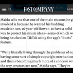 Raine Maida Instagram - Always been a big fan of @fastcompany and the stories they shine a light on when it comes to innovation & how it shapes our future. Convergence of music & tech is a beautiful thing and @sharewithsing we’re helping bring power back to the creators. We’ve been hard at work this past year building our app to give creators a one touch solution to protect any piece of IP. A voicenote, beat, photograph, video or finished track. Save it to S!NG. 💯 Better than copyright . We are live in Apple store now! 😊 and very soon you’ll be able to list the ideas you dig as NFT’s right from the S!NG wallet. 🔥 🔥 🔥 We got you!!! Spread the good word. Protect your SH!T on S!NG 🚀 Los Angeles, California
